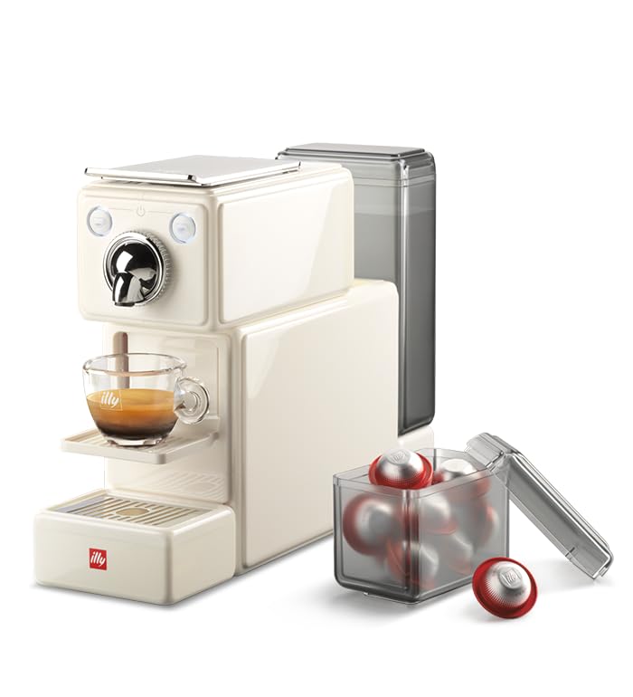 ILLY Máquina X3 X-Caps máquina de café cápsulas, blanco brillante