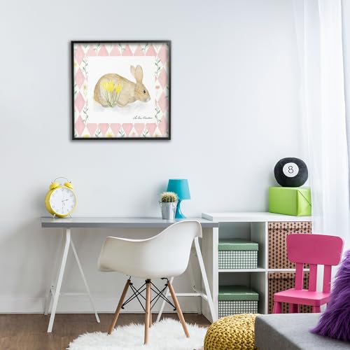 Lapin d'or tableau Stupell pour décorer un salon chic - 3