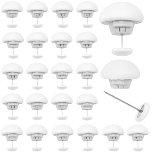 Snillok - Snillok 12 PCS Duvet Clips Non-Slip Duvet Cover Clips Pins Quilt Fixator Reusable Duvet Pins Fasteners Duvet Comforter Clip with One-Key Unlock for Blanket Bed Sheet Curtain Socks Mattress (White)