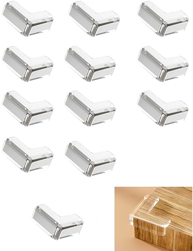 Image of uvbws12 pcs Corner Protection Device, Silicone Furniture Corner Protector, Used to Cover Sharp Furniture and Table Edges
