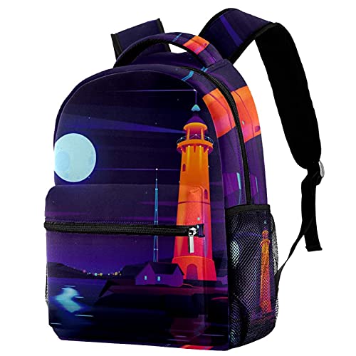 Sac à dos décontracté multicolore à grande capacité Hello Summer idéal pour femme active