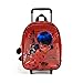 Miracolosa coccinella trolley zaino con ruote
