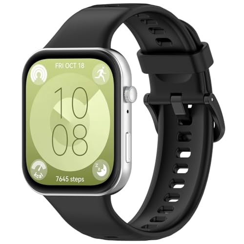 Pack de 3 correas para Huawei Watch Fit silicona miniatura 2