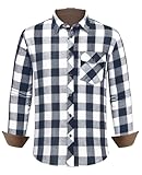 Entretien facile : ces chemises à carreaux à manches longues pour homme passent facilement du dîner au quotidien, des activités de plein air. Lavable en machine pour un entretien facile en fera votre pièce décontractée préférée, et elle deviendra également une pièce de plus en plus importante pour votre confort d'intérieur.