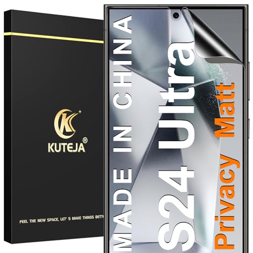 Film écran Samsung S24 Ultra mat pour lire au soleil et protéger vos messages