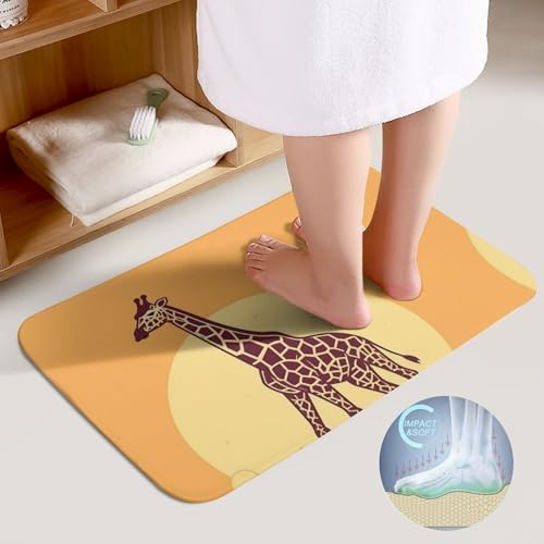Tapis de bain de luxe en velours corail doux et absorbant 50x80cm - 5