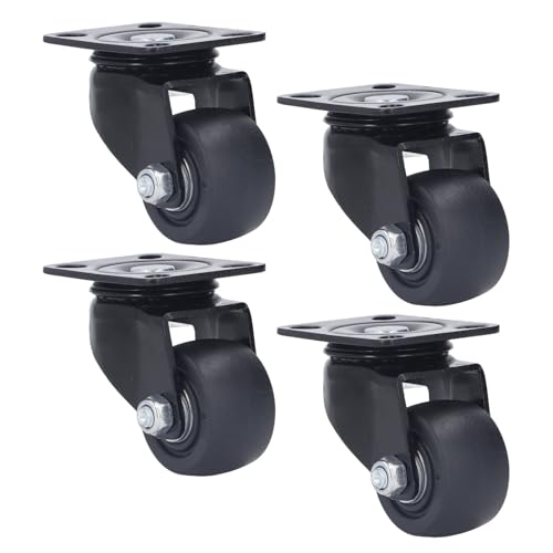 XHTLLO 4Pcs Caster Wheels, 300kg Capacity Double Bearings Tr...