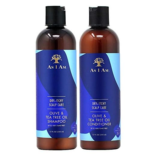 As I Am Dry & Itchy Scalp Care Shampoo and Conditioner 12oz