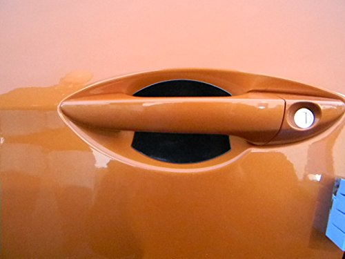 Gloss Black Auto Accessory Door Handle Trim Molding Scratch Cover Guards 4 Door Pack #TOP2