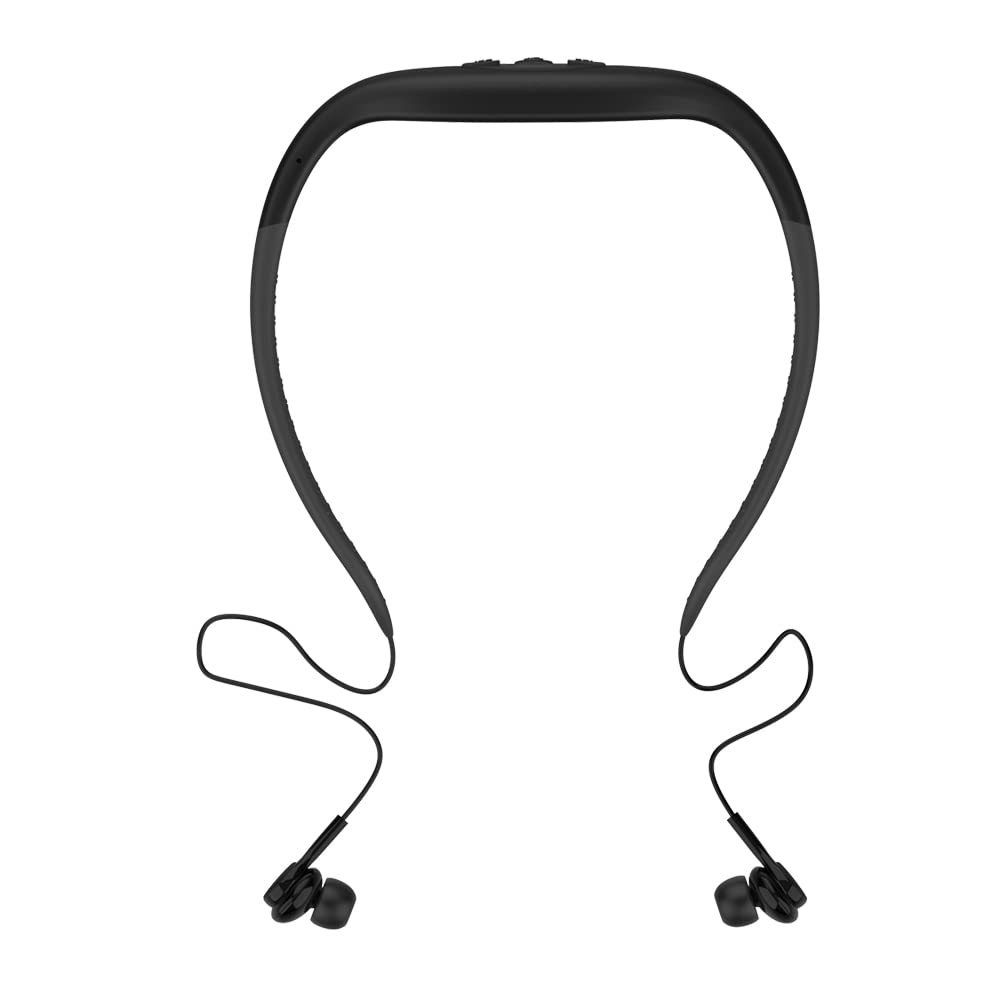 Lettore musicale impermeabile Mp3, 8 GB di memoria, Hi-Fi Stero, radio FM, auricolare Bluetooth per nuoto, surf, corsa, sport (giallo)