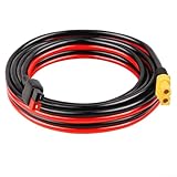 Adapter-Verlängerungskabel für XT60HF auf Anderson mit 12 AWG Silikondraht für stabile Verbindung in ferngesteuerten Fahrzeugen und Solarinstallationen (3,6 m)