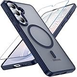 【Forte Adsorption Magnétique】Coque housse pour Galaxy S26 Plus l'aimant puissant intégré n'est pas facile à tomber, est compatible avec tous les accessoires magsafe et autres chargeurs sans fil Qi. Il se connecte également fermement à d'autres accessoires magnétiques tels que les portefeuilles magnétiques, les banques d'alimentation et les supports de voiture, assurant une connexion sûre et stable même en cas de rotation ou de mouvement.