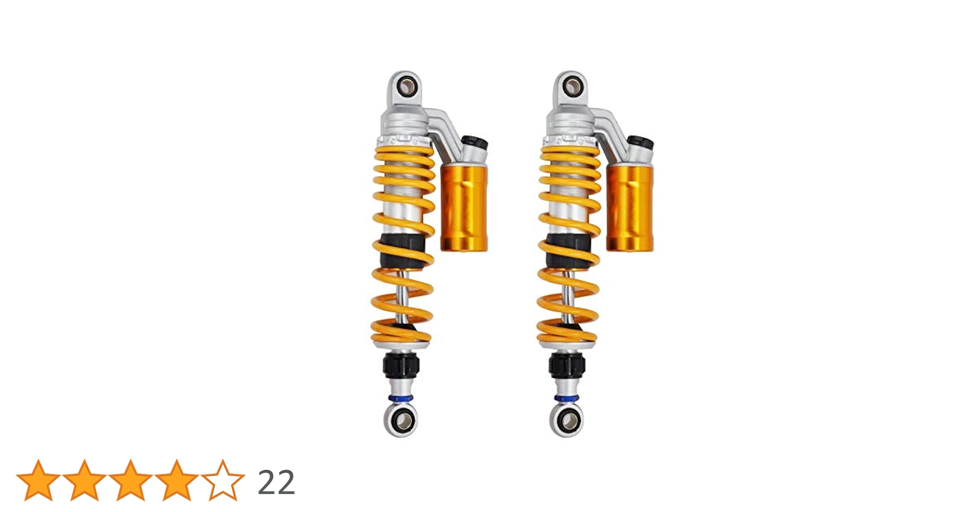 Hegeiisy 280mm 7mmスプリングオートバイ用 リアサスペンション Amazon | Hegeiisy 伸側ダンピング 280MM 7MMスプリング