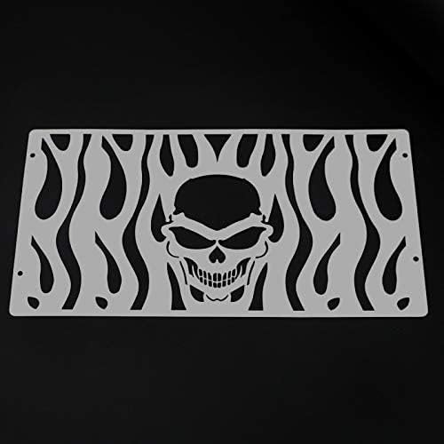 Motorcycle Radiator Cover Guard Grill Grille Shrouds Cooler Protector Compatible With Honda Valkyrie GL1500 GL 1500 All Years (Valkyrie GL1500 B)