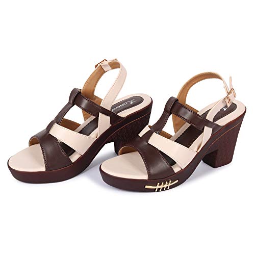 Image of Longwalk Women's & Girls' Fashion Sandal Comfortable Heel Party Wedge Sandals