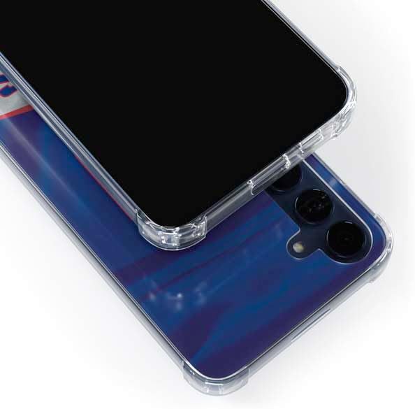 Skinit Clear Phone Case Compatible with Galaxy S24 - Officially Licensed NFL New York Giants Design