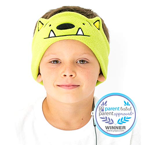 CozyPhones Kids Headphones Volume Limited with Ultra-Thin Speakers & Super Soft Fleece Headb