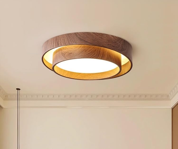 Diagram showing dimensions (D40cm, H14cm), power (24W), and recommended area (5-8M²) for the chandelier