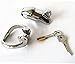 Cinturón de Castidad con Jaula para Pene para Hombres - Jaula de Castidad de Acero Inoxidable Jaula de Castidad Jaula para Polla Anillos de Metal Juguete Sexual Fetiche(Lange 42ring)