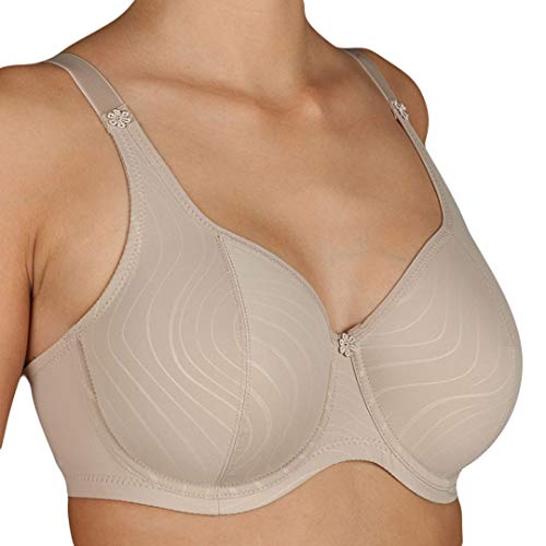Selene - Sujetador Reductor De Simplex Grabado En Ondas, color tierra, talla 95C