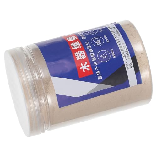 PRETYZOOM Poudre de Remplissage pour Bois Meubles et Sols, 250ml, Poudre de Peuplier Beige, Comble Fissures sans Outils Spécialisés pour Entretien Mobilier Bureau