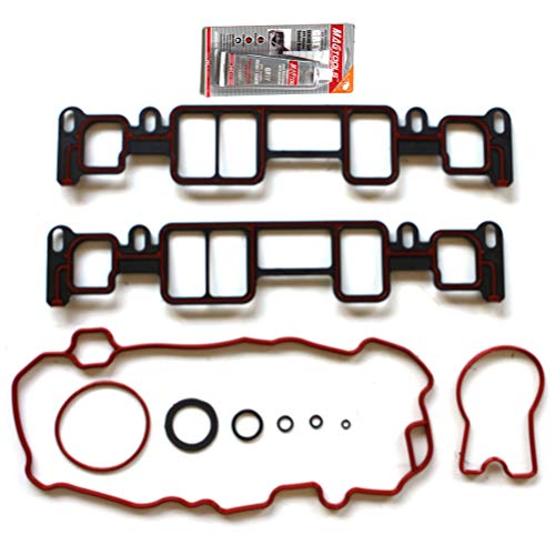Image of Intake Manifold Gasket Fit for Chevrolet Astro 4.3L,for GMC C1500 4.3L,for Isuzu Hombre 4.3L,for Oldsmobile Bravada 4.3L Replace MS95817,IG3129