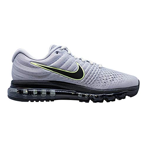 Nike Men's Air Max 2017 shoe, Wolf Grey/Black/Pure Platinum, 7.54