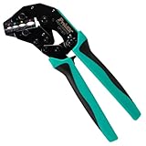 Pro'sKit CP-372FD27 CrimPro Crimper with Insulated Terminal Die, Size 22-8 AWG, Multi