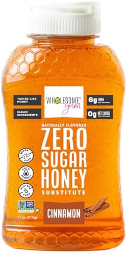 Wholesome Yum Cinnamon Zero Sugar Honey Substitute, Monk Fruit & Allulose