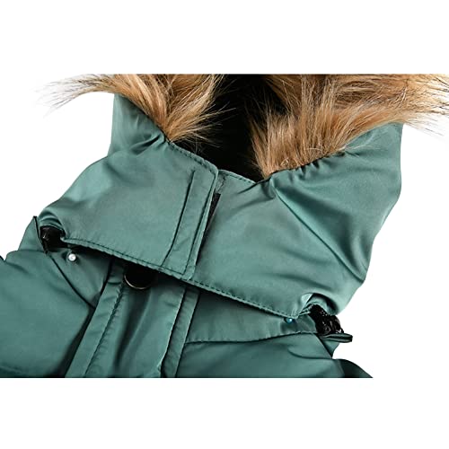 AMIYAN Toddler Boys Down Jacket Winter Jacket Hooded Thickened Warm Snowsuit Coat Parka Outerwear
