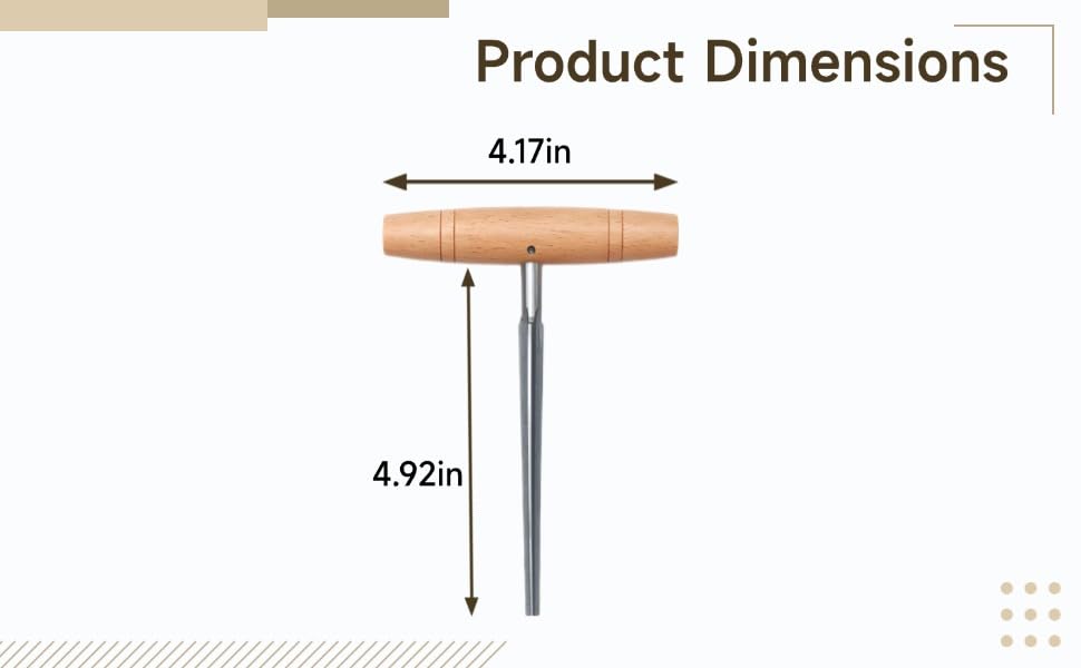 Alésoir de trou de cheville de violon outil de luthier pour expansion précise