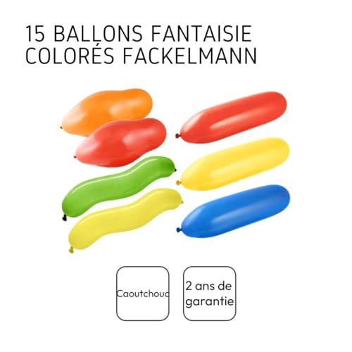 Fackelmann Balloons Fantasy Colourful Latex Multicoloured, Multicolor, verschieden - Image 4