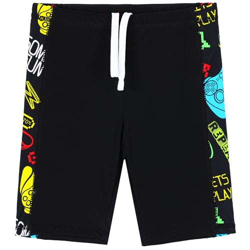 TFJH E Kids Boys UPF 50+ UV Swimwear Sun Protective Long Sleeve Two Piece Swimsuit4