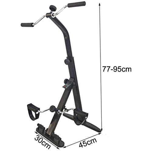 Vélo d'exercice pour l'entraînement complet du corps des seniors assis