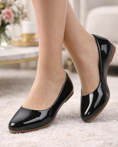 Image of Women Girls Slip On Ballet Flats (WS1012)