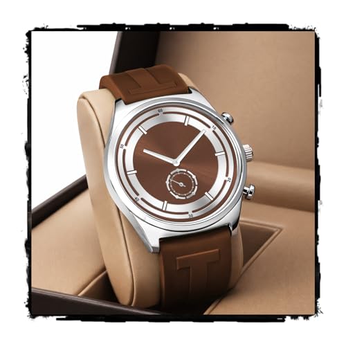 Image of styledose Men's Watch Analog Quartz with Chronograph & Silicone Strap -Casual & Formal Wrist Watch for Men