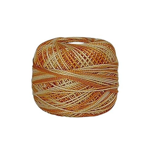 Image of Anchor Knitting Pearl Cotton Fast Colour Thread Yarn - Mercer Pearl Cotton 10gm Yarn (Thickness 1 mm) (Pack of 1 (01220)