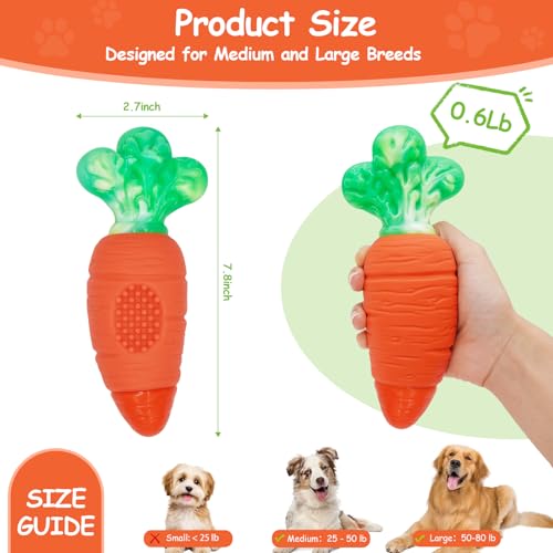 BoYoYo Tough Dog Toys for Aggressive Chewers with Squeaky, Indestructible Dog Chew Toys for Medium and Large Breeds to Keep Them Busy, Interactive Durable Dog Toy — view 2
