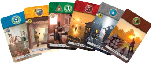 7 Wonders Duel Board Game (Base Game) | Board Game For 2 Players | Strategy Board Game | Civilization Board Game | Fun Board Game | Board Game For Couples | Ages 10 And Up | Made By Repos Production #TOP3