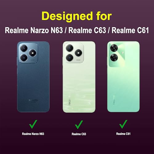 Image of Zapcase Back Case Cover for Realme Narzo N63 | Compatible for Realme Narzo N63 Back Cover | Liquid Silicon Magic Case with Camera Protection | Lavender