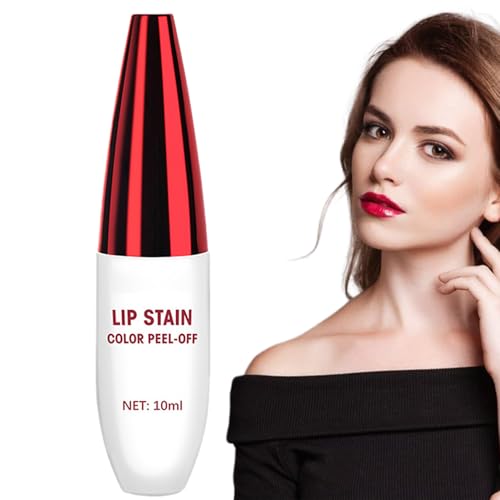 Exfoliante labial – Lápiz labial fácil de despegar – Color de labios mate y pelable para mujer – Peel Off Lip Stain con acabado mate natural