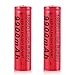 Produktbild Batterie 18650 3.7V 9900mAh Lithium-Ionen Akku Wiederaufladbare Li-ion Batterien für LED-Taschenlampe,Stirnlampe, Elektronische Geräte