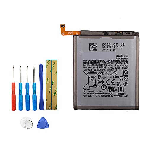 Vvsialeek EB-BN985ABY Replacement Battery Compatible with Samsung Galaxy Note20 Ultra 5G SM-N986B DS SM-N986B SM-N986U SM-N986W with Toolkit