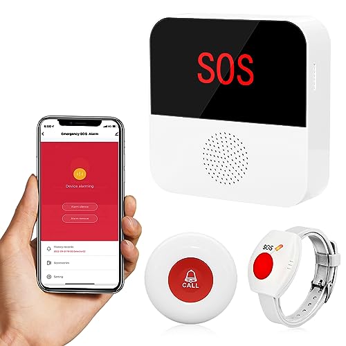 ChunHee Pulsera de Emergencia WiFi para Ancianos