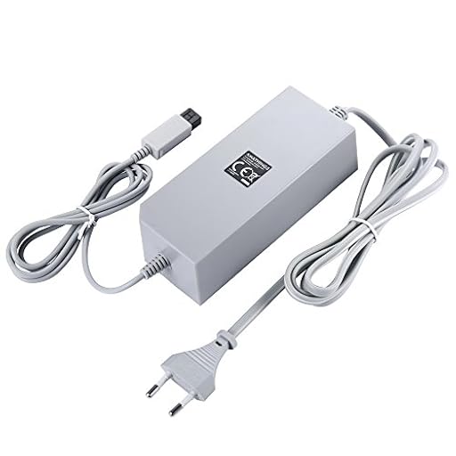 Fuente de alimentación de repuesto 220 V AC adaptador adecuado para Nintendo Wii de Amathings [Video Game] | Ya disponible en tu tienda friki favorita! En mundofriki.es!