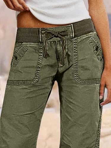 Image of Flamingals Straight Leg Drawstring Pants for Women