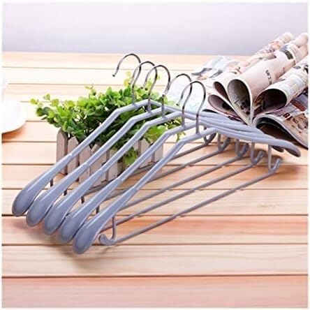 Miniatura 9 de Perchero organizador de ropa, perchas de ropa  perchas para abrigos, 10 perchas de metal antideslizante sin costuras para el hogar para colgar ropa