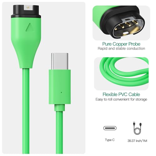 Image of AWINNER Compatible with Garmin Watch Charger Cable (USB C - 1 Pack)