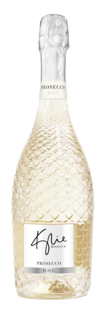 Kylie Minogue Prosecco D.O.C – The Signature Range, 75cl, 10.5% ABV – Crisp Italian Sparkling Ideal for Celebrations