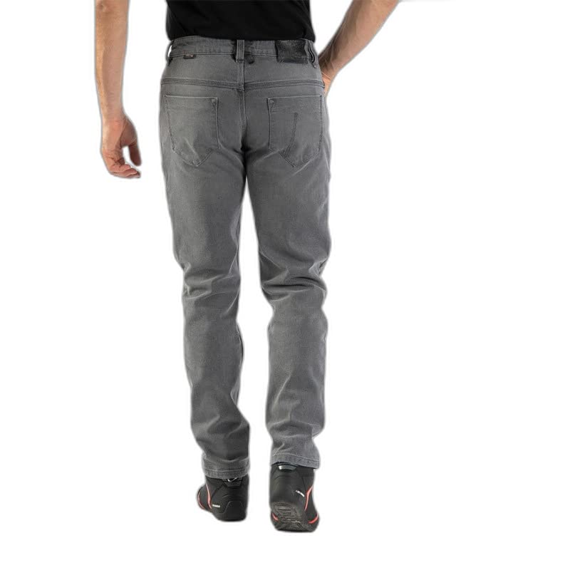 Ixon Alex - Vaqueros para Moto, Color Gris 38
